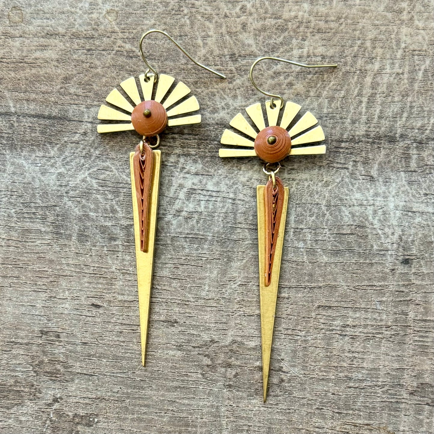Deco Dagger Earrings