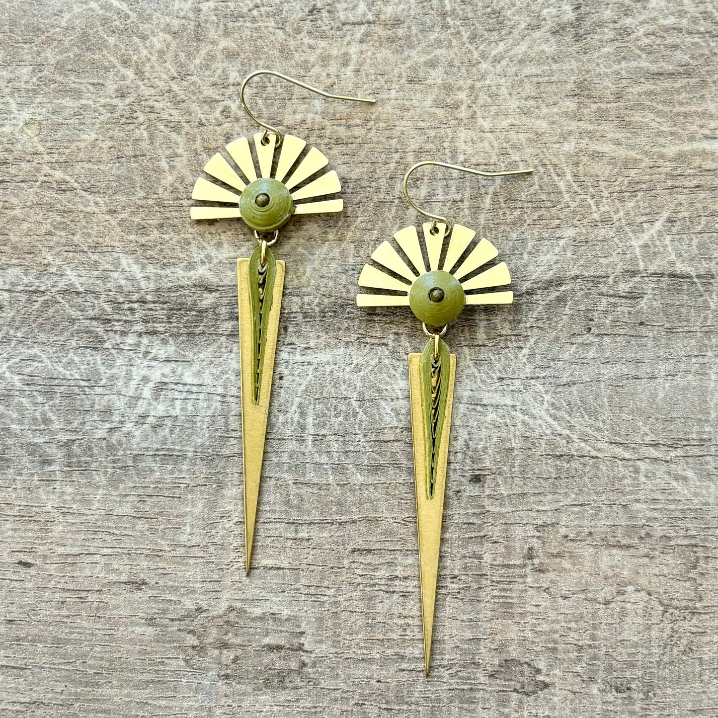 Deco Dagger Earrings