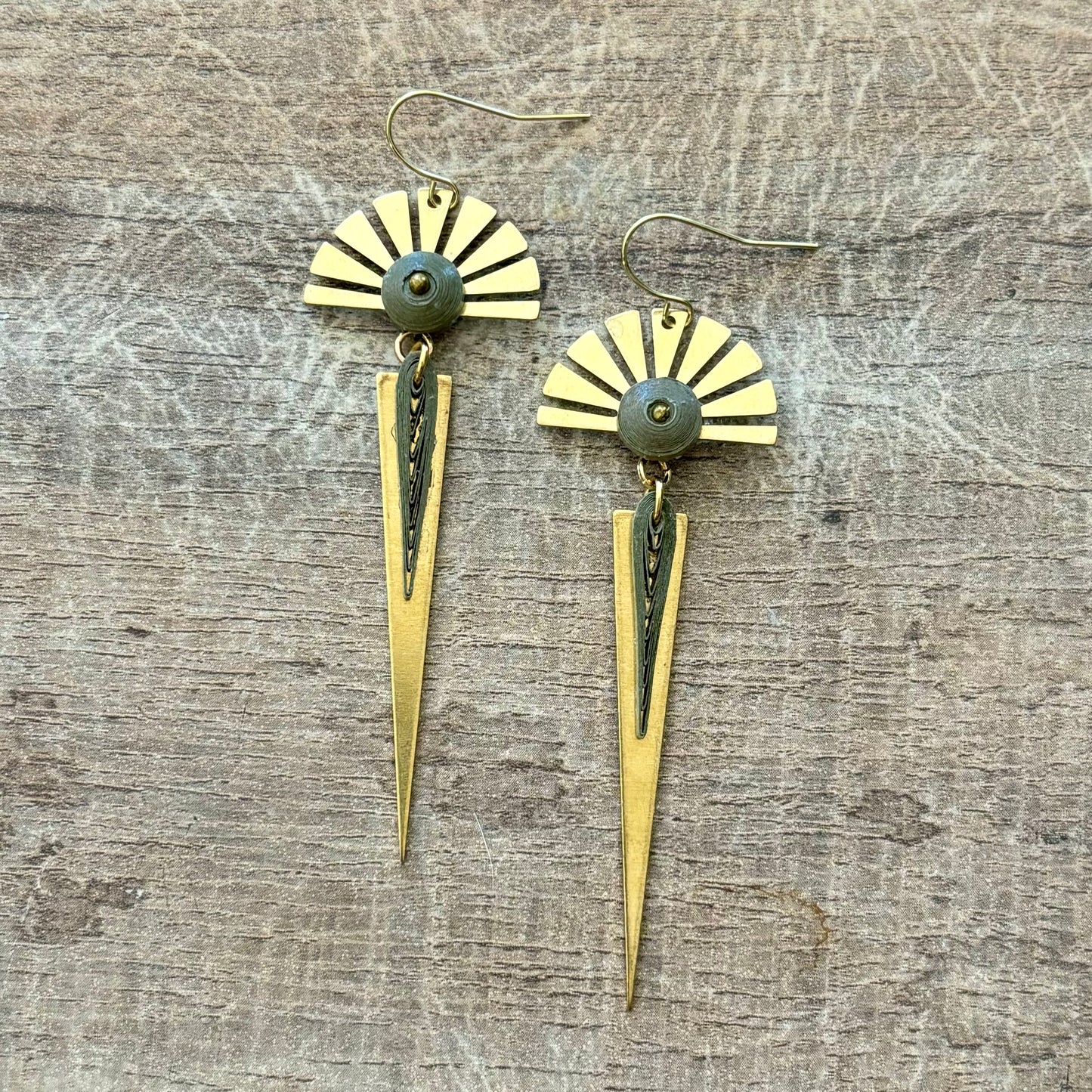 Deco Dagger Earrings