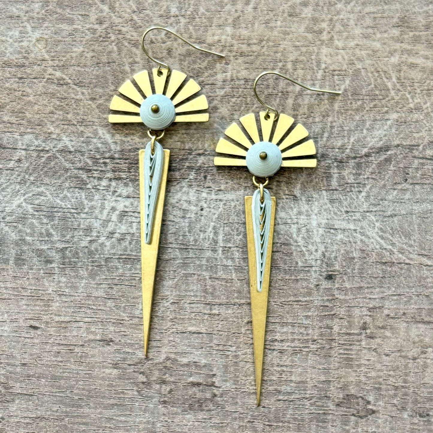 Deco Dagger Earrings