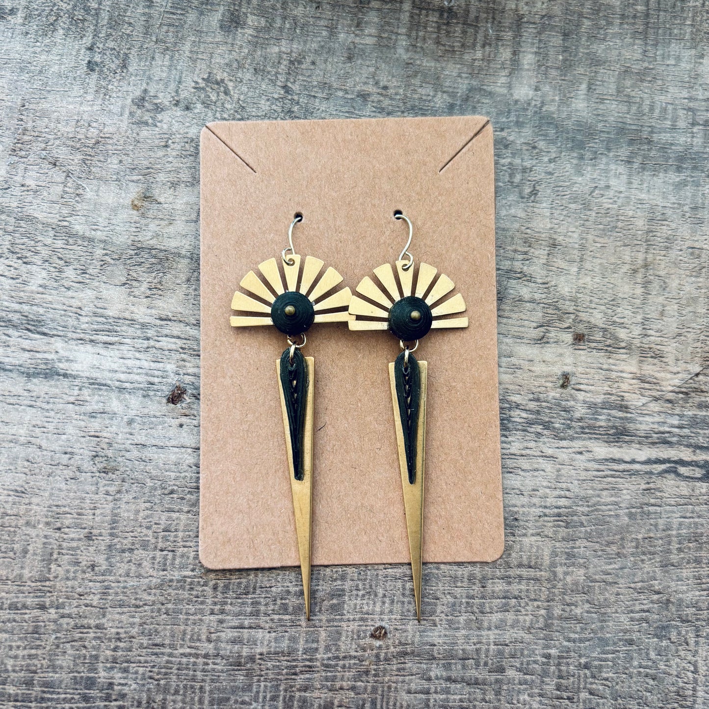 Deco Dagger Earrings