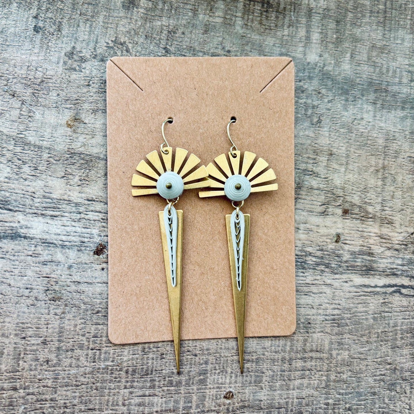 Deco Dagger Earrings