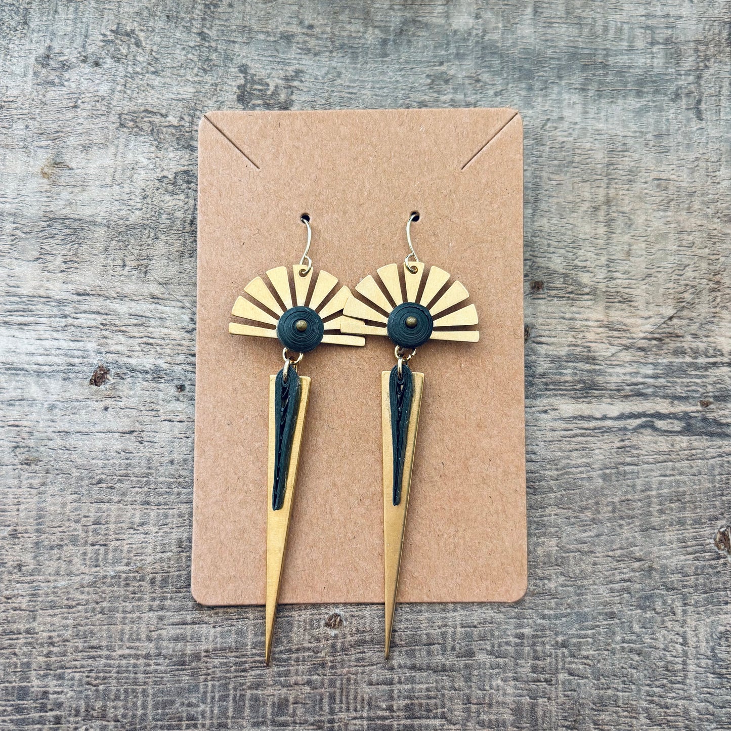 Deco Dagger Earrings